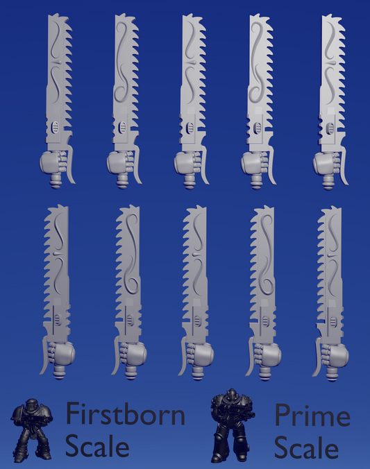 Blood Knight Chainsword :mixed hand: x 10 ~  Riconeid image 0