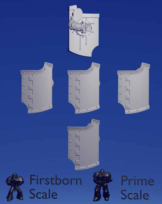 Bionic Arm Boarding Shield B x 5 ~  Marta Punkgirl image 0