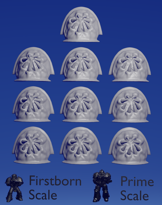 Corrupt Shoulderpad E x 10 ~  Helforged Minis image 0