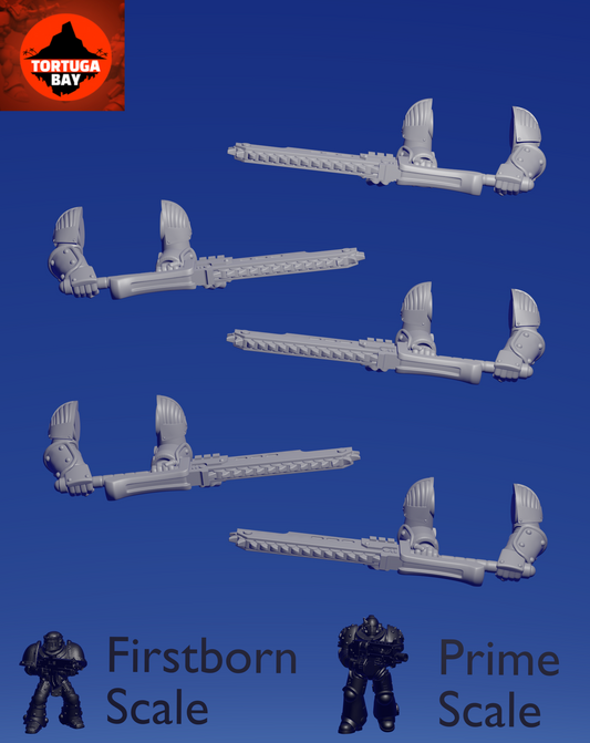 Gen 3 Two Handed Chainsword x 5 ~  Tortuga Bay image 0