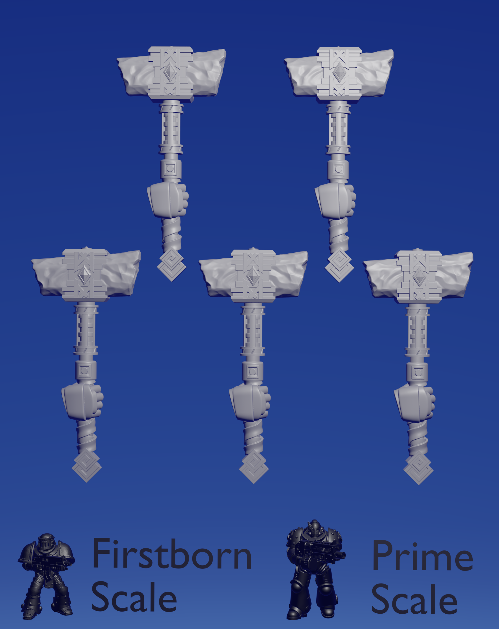 Bear Company Power Hammer :right hand: x 5 ~  Greytide Studio image 0