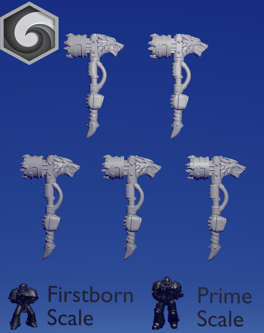 Primal Hound Left Hammer E x 5 ~  Greytide Studio image 0