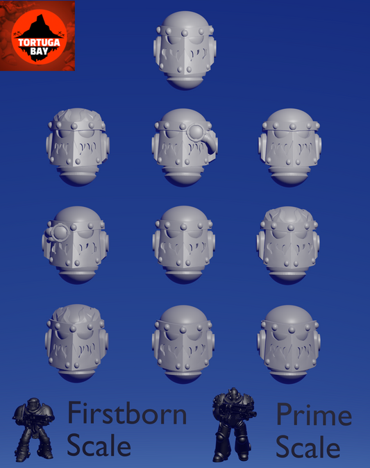 Flame Knight Helmet A x 10 ~  Tortuga Bay image 0