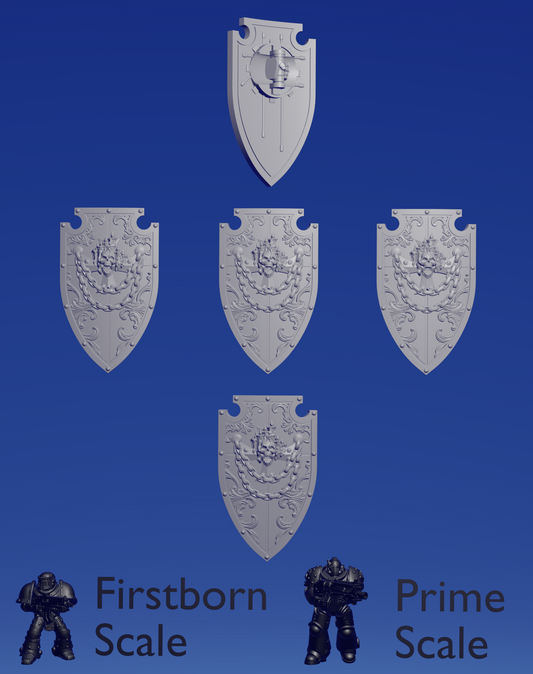 Knightly Shield A x 5 ~  Marta Punkgirl image 0