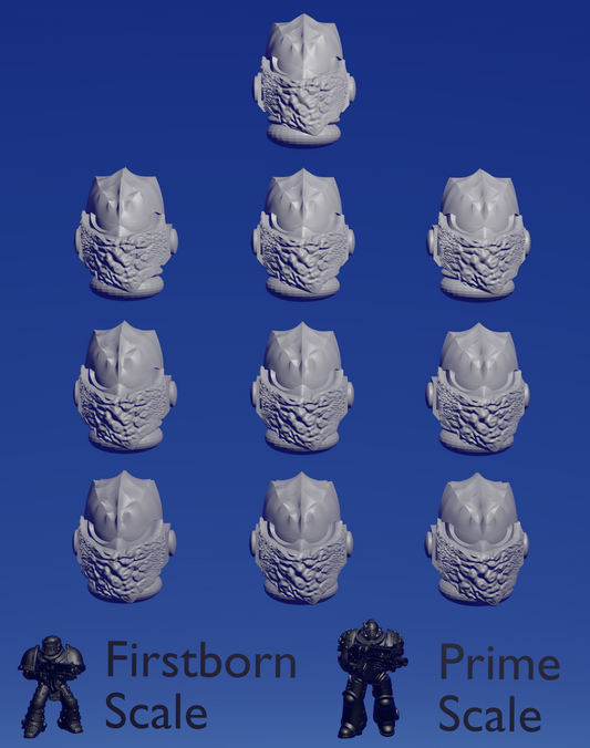 Flame Knight Veiled Helmet A x 10 ~  Riconeid image 0