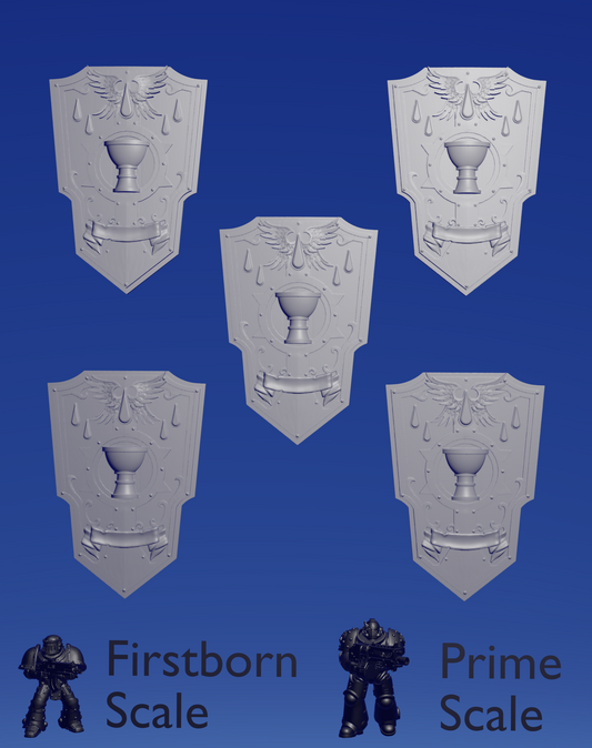 Blood Knight Storm Shield A ~  Hydra Workshop image 0