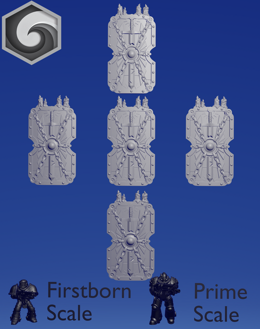 Storm Shield E x 5 ~  Greytide Studio image 0