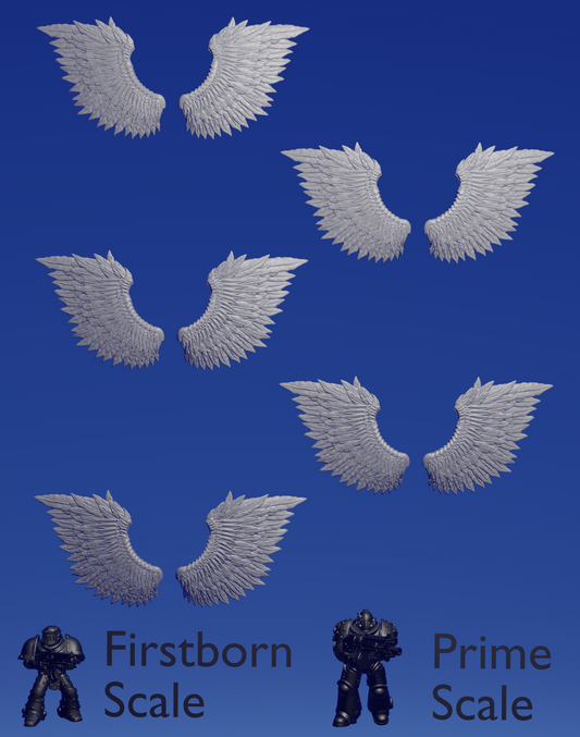 Blood Knight Wings B x 10 ~  Marta Punkgirl image 0
