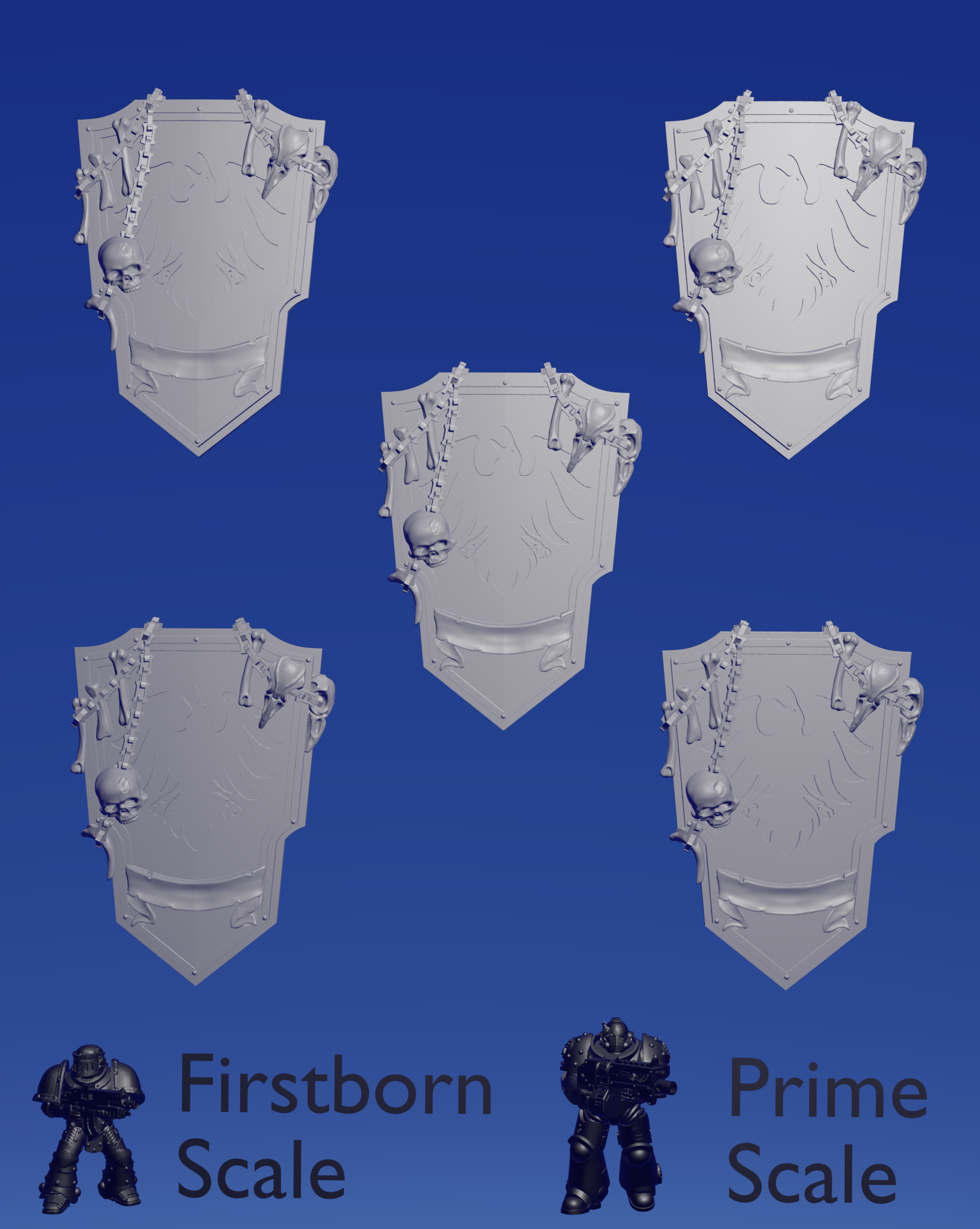 Raven Knight Storm Shield A ~  Hydra Workshop image 0