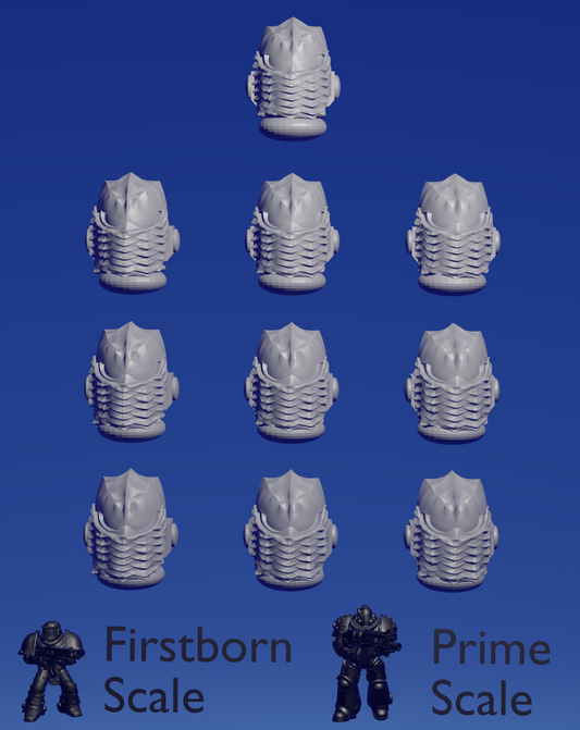 Flame Knight Veiled Helmet B x 10 ~  Riconeid image 0