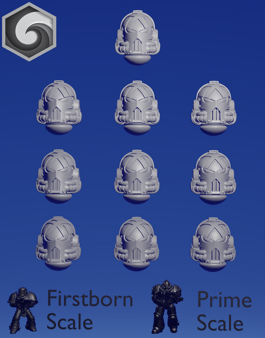 Crimson Lords Helmet I x 10 ~  Greytide Studio image 0