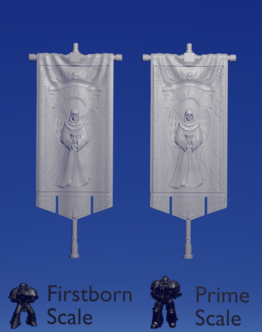 Dark Knight War Banner x 2 ~  Hydra Workshop image 0