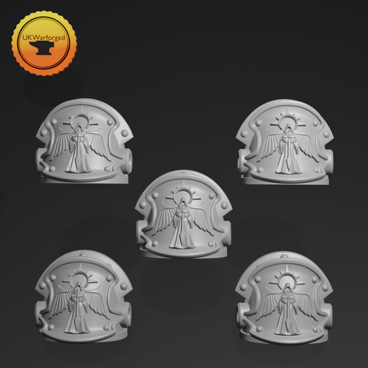 Heavy Armour - Terminator Shoulderpad F x 5 ~  Greytide Studio image 0