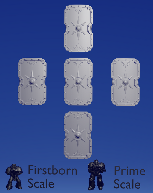 Ultra Knight Boarding Shield A x 5 ~  Greytide Studio image 0