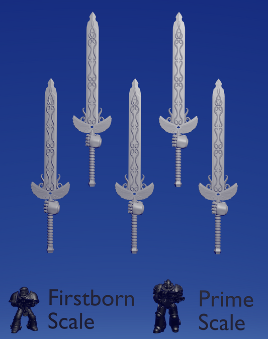 Blood Knight Power Sword A :left hand: x 5 ~  Riconeid image 0