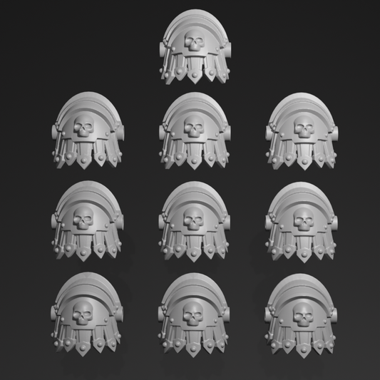 Shoulderpad P x 10 ~  Greytide Studio image 0