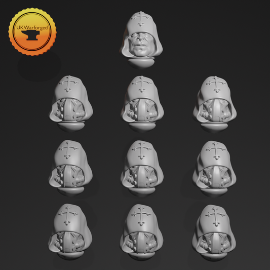 Helmet A x 10 ~  Greytide Studio image 0