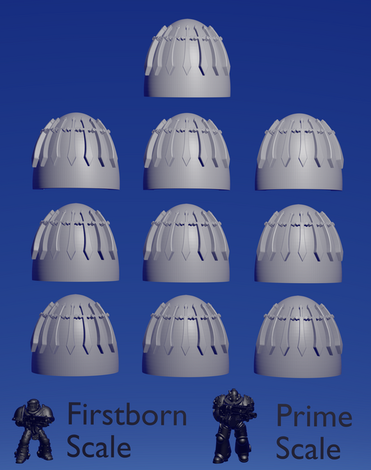Dark Knight Gen 5 Shoulderpad B x 10 ~  Riconeid image 0