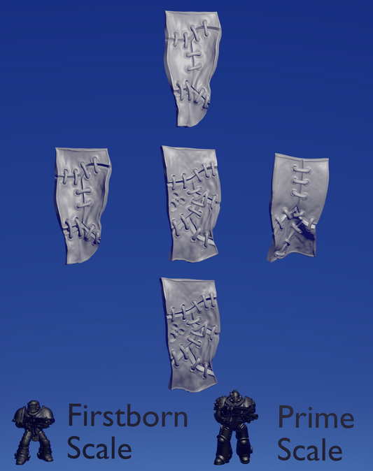 Loincloth of Skin A x 5 ~  Helforged Minis image 0