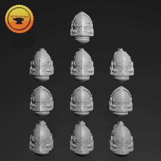 Helmet J x 10 ~  Greytide Studio image 0