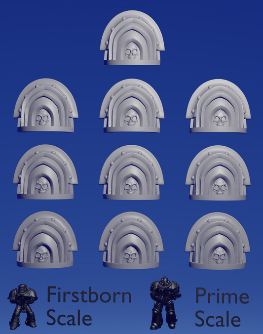 Templar Knight Shoulderpad A x 10 ~  Riconeid image 0