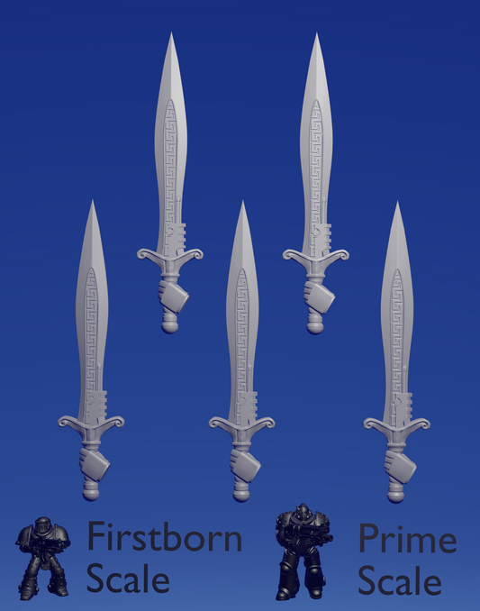 Greek Sword A :left hand: x 5 ~  Marta Punkgirl image 0