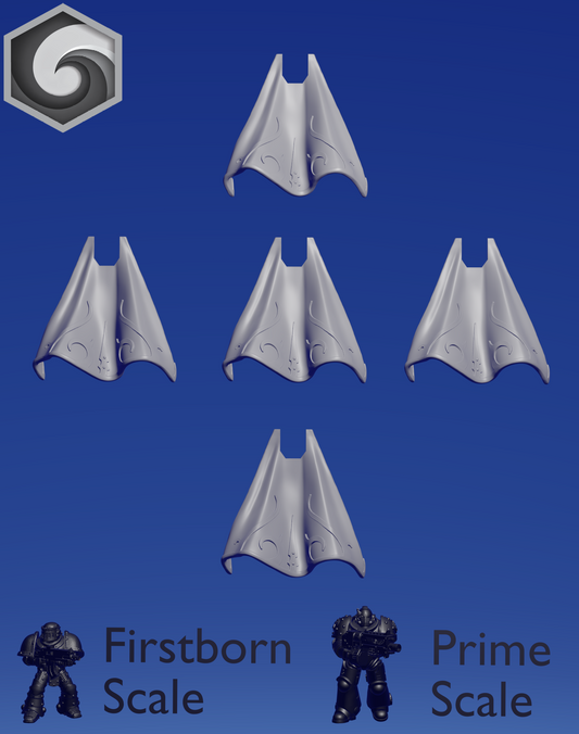 Crimson Lords Cloak A x 5 ~  Greytide Studio image 0