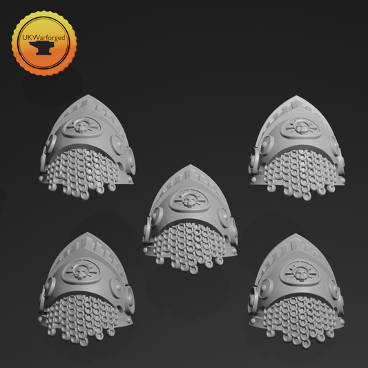 Heavy Armour - Terminator Shoulderpad E x 5 ~  Greytide Studio image 0