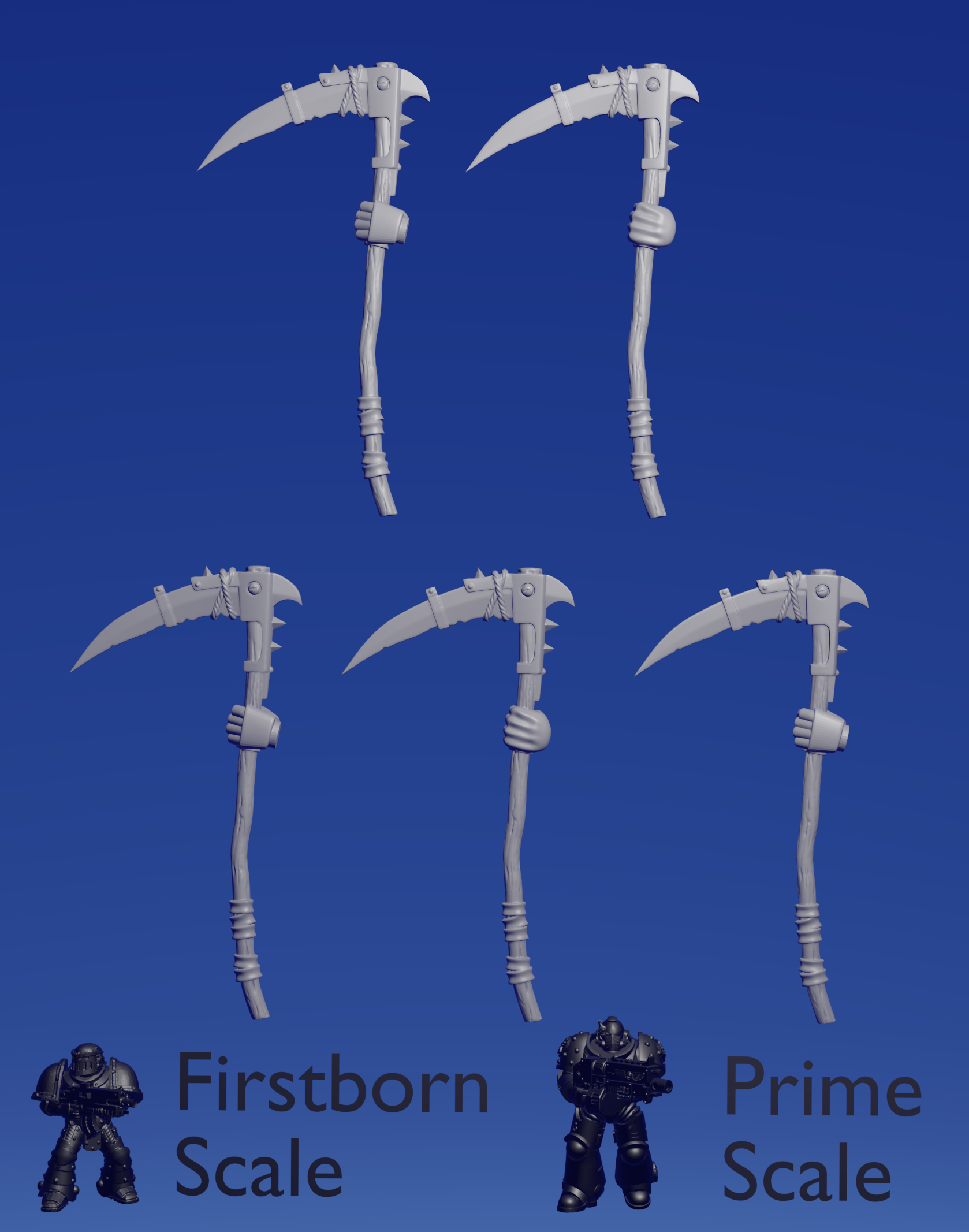 Power Scythe C :left hand: x 5 ~  Hydra Workshop image 0