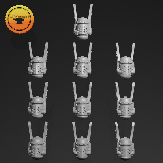 Helmet G x 10 ~  Greytide Studio image 0