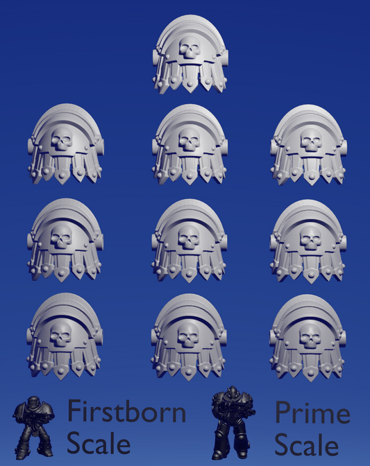 Ultra Knight Shoulderpad x 10 ~  Greytide Studio image 0