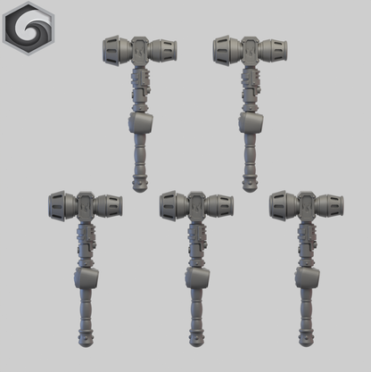 Anvil Warden Thunder Hammer B x 5 ~  Greytide Studio