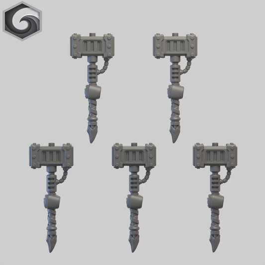 Anvil Warden Thunder Hammer E x 5 ~  Greytide Studio