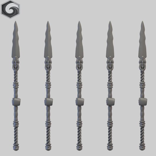 Anvil Warden Power Spear A x 5 ~  Greytide Studio