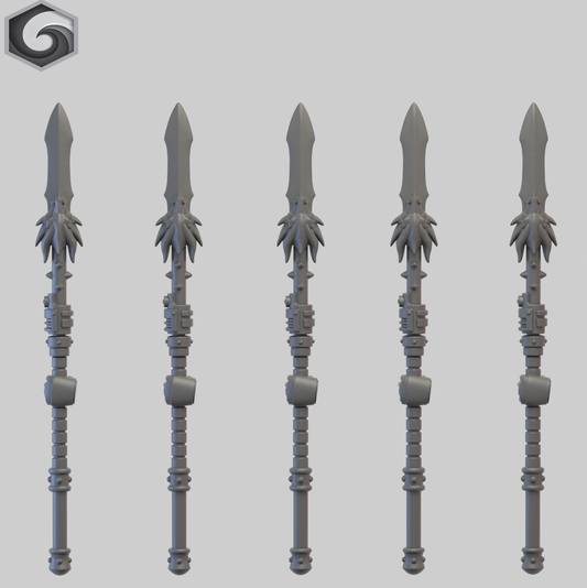 Anvil Warden Power Spear C x 5 ~  Greytide Studio