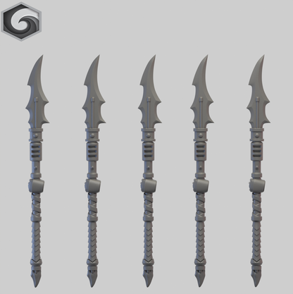 Anvil Warden Power Spear D x 5 ~  Greytide Studio