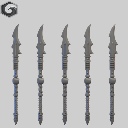 Anvil Warden Power Spear D x 5 ~  Greytide Studio