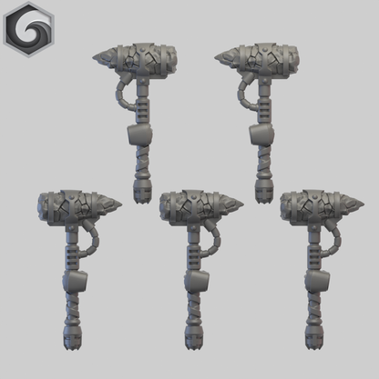 Anvil Warden Thunder Hammer C x 5 ~  Greytide Studio