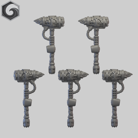 Anvil Warden Thunder Hammer C x 5 ~  Greytide Studio