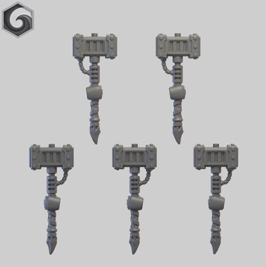 Anvil Warden Thunder Hammer E x 5 ~  Greytide Studio