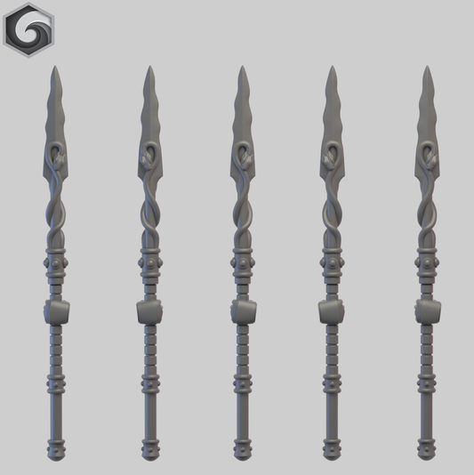 Anvil Warden Power Spear B x 5 ~  Greytide Studio