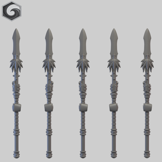 Anvil Warden Power Spear C x 5 ~  Greytide Studio