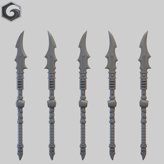 Anvil Warden Power Spear D x 5 ~  Greytide Studio