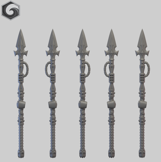 Anvil Warden Power Spear E x 5 ~  Greytide Studio