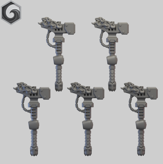Anvil Warden Thunder Hammer D x 5 ~  Greytide Studio