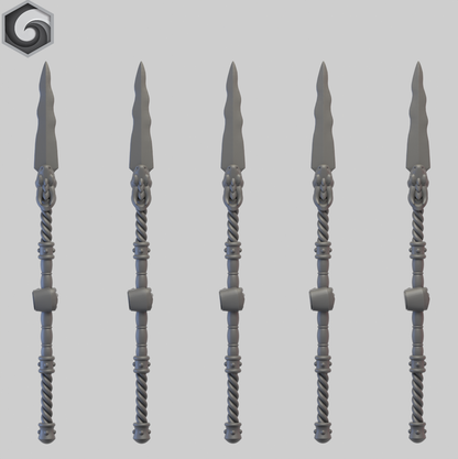 Anvil Warden Power Spear A x 5 ~  Greytide Studio