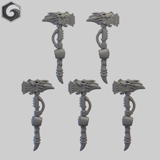 Anvil Warden Thunder Hammer A x 5 ~  Greytide Studio
