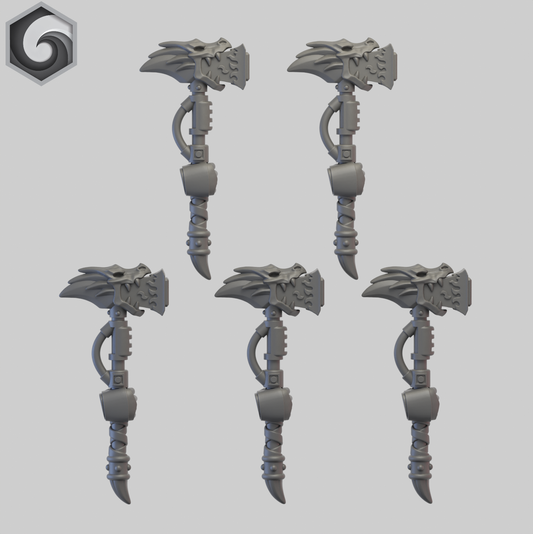 Anvil Warden Thunder Hammer A x 5 ~  Greytide Studio