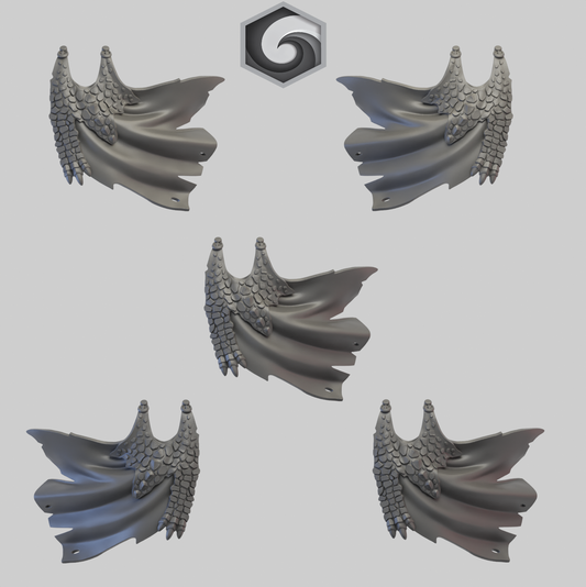 Anvil Warden Cloak A x 5 ~  Greytide Studio