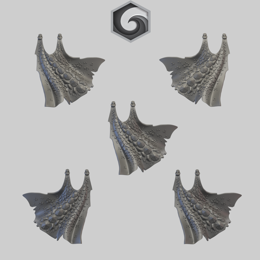 Anvil Warden Cloak B x 5 ~  Greytide Studio